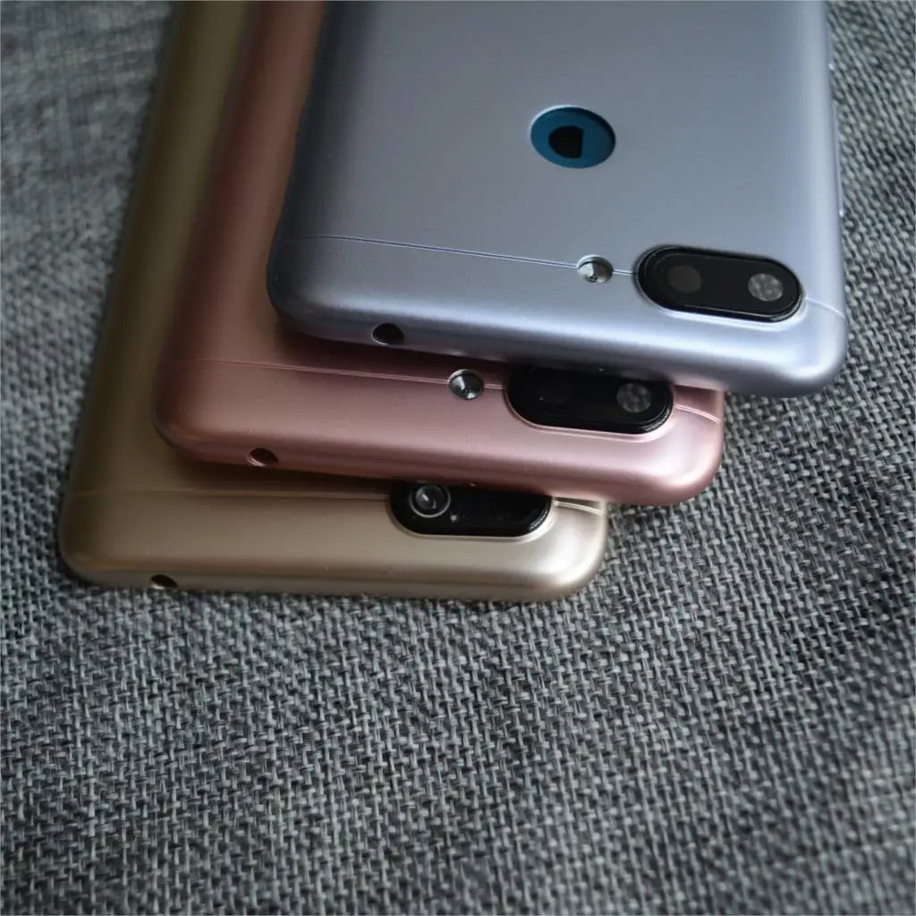 Новая Оригинальная задняя крышка аккумулятора для Xiaomi Redmi 6 6A Redmi6 с объективом