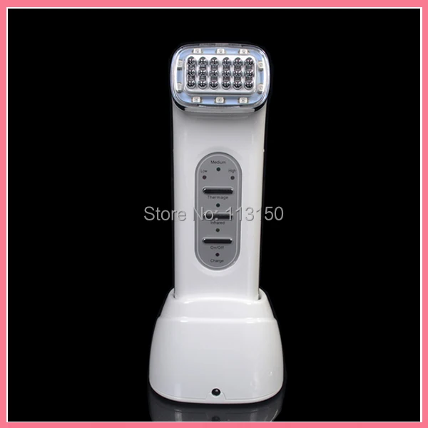 Мини Портативный Перезаряжаемый RF термаж Микротоковая Стимуляция коллагена