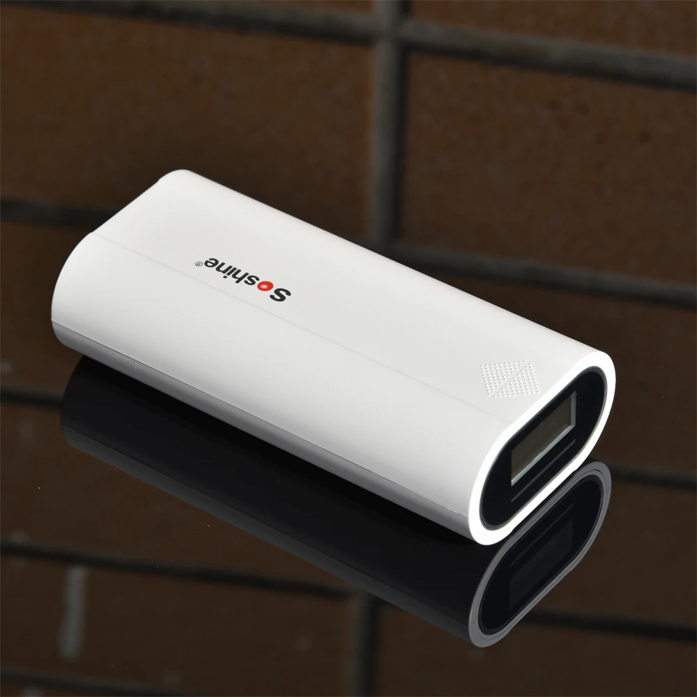 Soshine 18650x2 LCD источник питания банк и зарядка для iPhone Xs/XR Android смартфонов многое