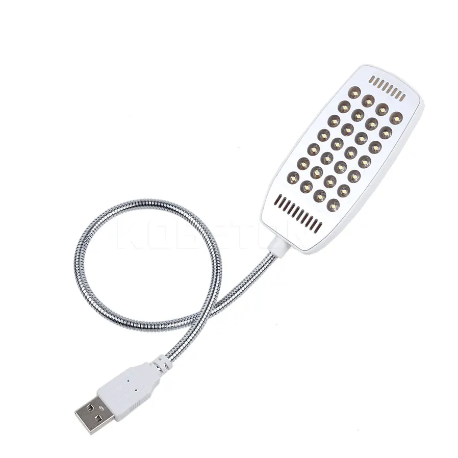 1 шт. супер яркий 28 светодиодный светильник мини USB гибкий лампа портативных ПК