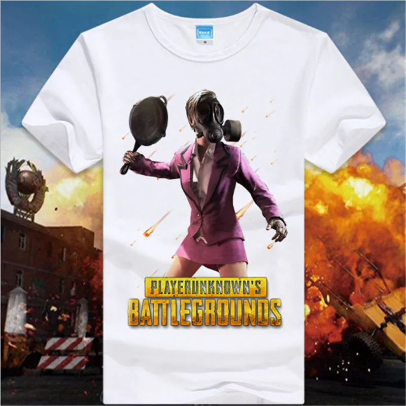 PUBG/игрок UNKNOWN'S BATTLEGROUNDS футболка подарок для фанатов игры мальчик друг подарок короткий рукав PUBG футболка S Горячая игра