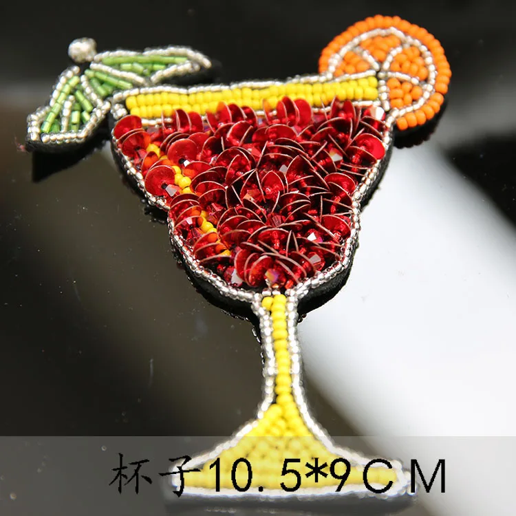 3D Русалка ручной работы горный Хрусталь патчи для одежды пришить блестками