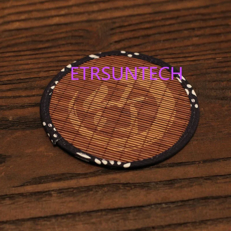 

100pcs Bamboo Tea Cup Mat Coaster Kungfu Tea Accessories Placemat Cup Holder Dish Pot Pads Heat Insulation ZA6945