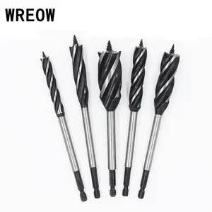 1 шт. 10 мм 35 мм 4 канавки 165 мм с шестигранным хвостовиком