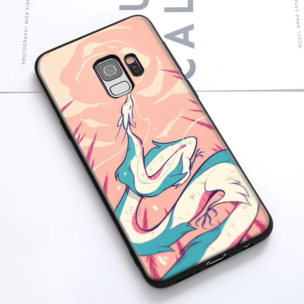 WEBBEDEPP Spirited Away Anime Soft Case for Samsung Galaxy S10 S10e S9 S8 Plus S7 S6 Edge &amp J6 2018 Note 10 9 8 |