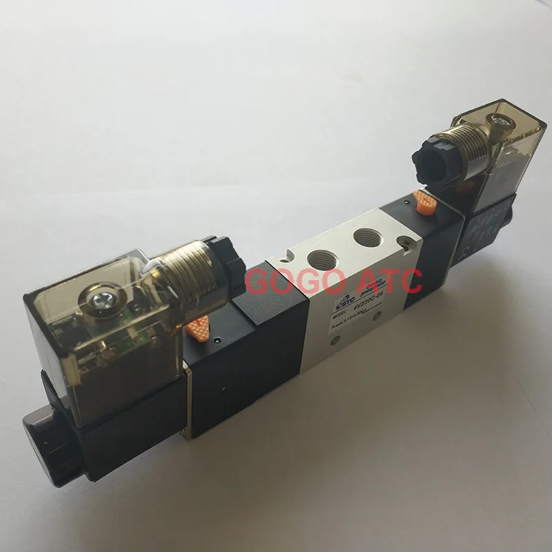 GOGO пневматический Соленоидный клапан 4V230C/4V230E/4V230P 06/08 порт с двойной катушкой 1/8 1/4