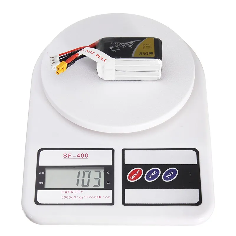 TATTU 14 8 V 850mAh 75C 12 58 WH 4S XT30U F разъем Lipo батарея для RC FPV Quad запасные части батареи