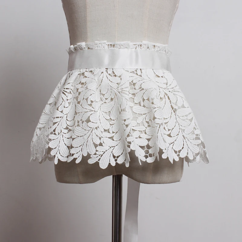 Новинка 2019 кружевной ультра широкий пояс на талию женская сексуальная