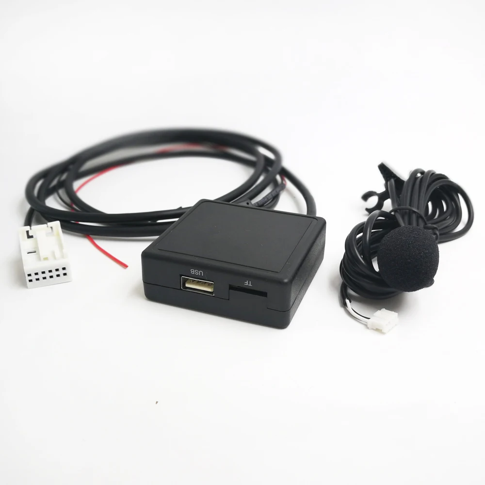Комплект Bluetooth микрофона Biurlink беспроводной аудиоадаптер Aux USB для Mercedes Benz W169 W245 W203