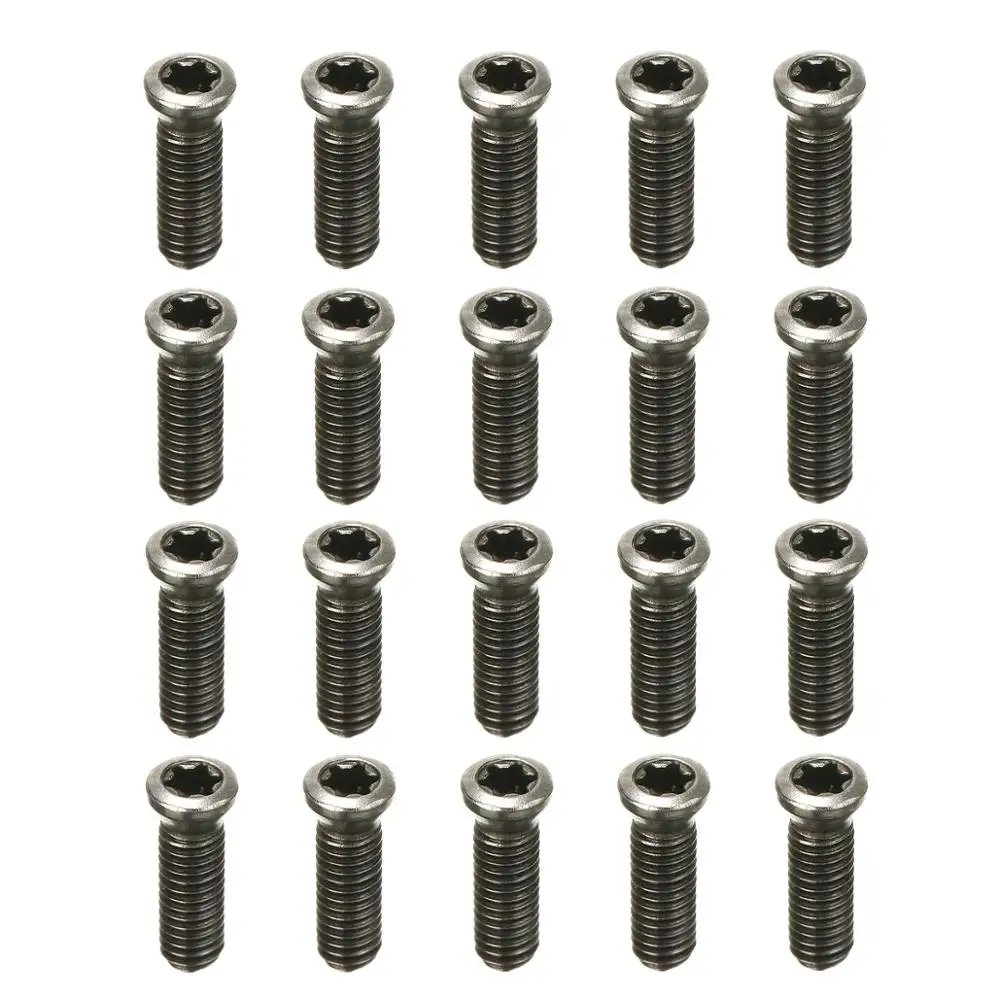 20 шт. M3 * 10 мм винты вставной винт Torx Набор практичных деталей для замены карбидная