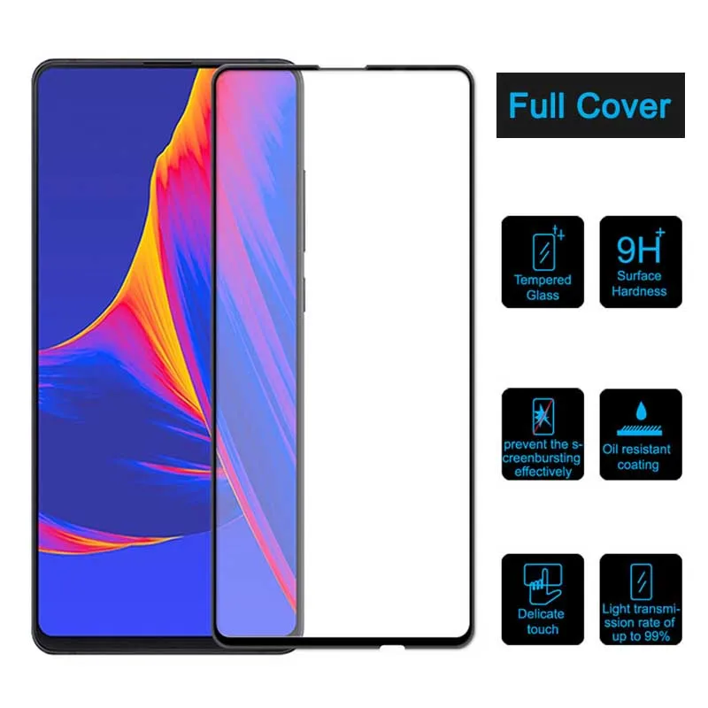 Защитное стекло для Huawei Honor 9x 8x протектор экрана из закаленного стекла huawey honer 8 9 x