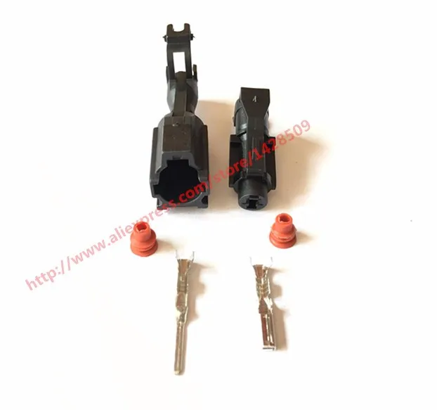 

5 Set kit MG640280-5 MG610278-5 black SWP Style Waterproof male female adapter automotive plug KET 1 pin connector