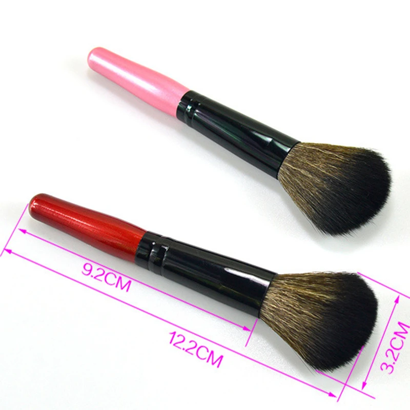 1 pcs Soft Fiber Wood Handle Makeup Brush Foundation blending blush makeup tool | Красота и здоровье
