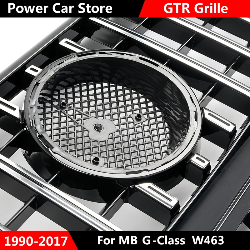 Новинка W463 GTR GT R Стиль передний гриль гонки решетка для Mercedes Benz Facelift G550 G500 G350 G55 G63
