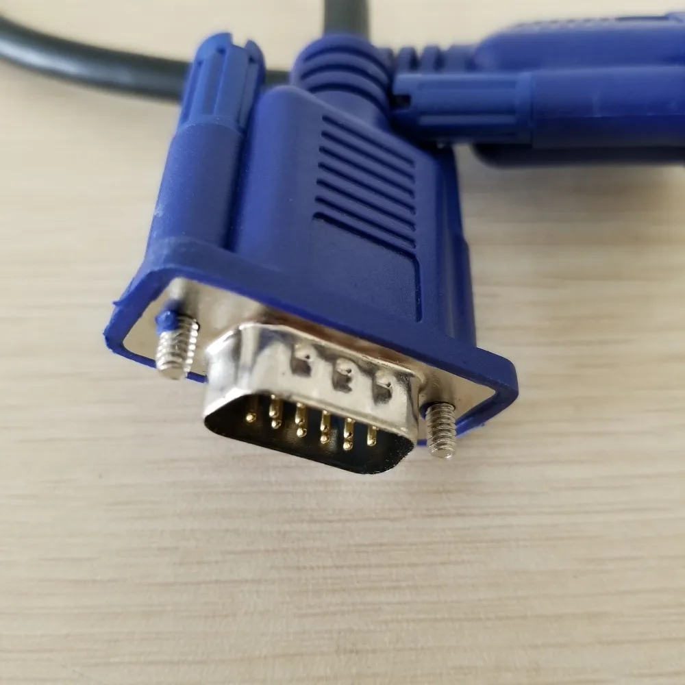 10 шт./лот 15Pin VGA SVGA D Sub HD15 монитор папа видео короткий кабель Шнур 30 см/11 8&quot|vga svga|vga