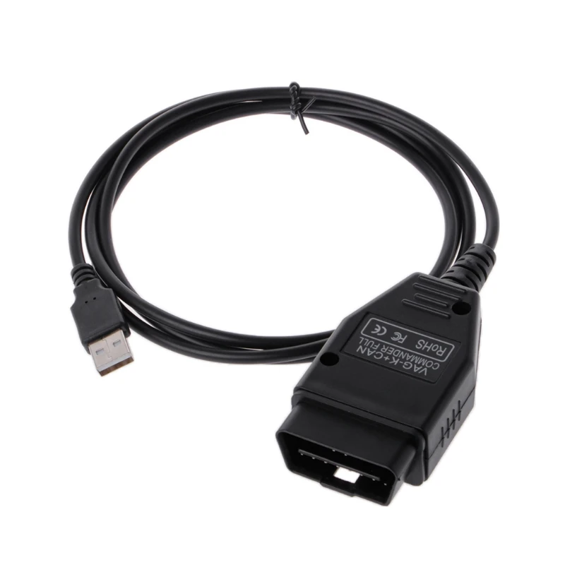 VAG K + CAN Commander 1 4 OBD2 диагностический сканер инструмент COM Кабель для VW Audi Skoda OCTAVIA