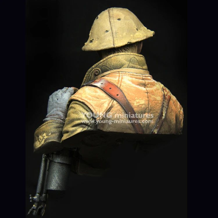 1/10 Британский Льюис ганнер WWI полимерная модель бюст GK военная тема разобранный и