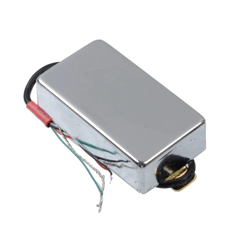 Закрытый стиль Электрогитара хамбакер звукосниматель для LP гитары хром|Детали и