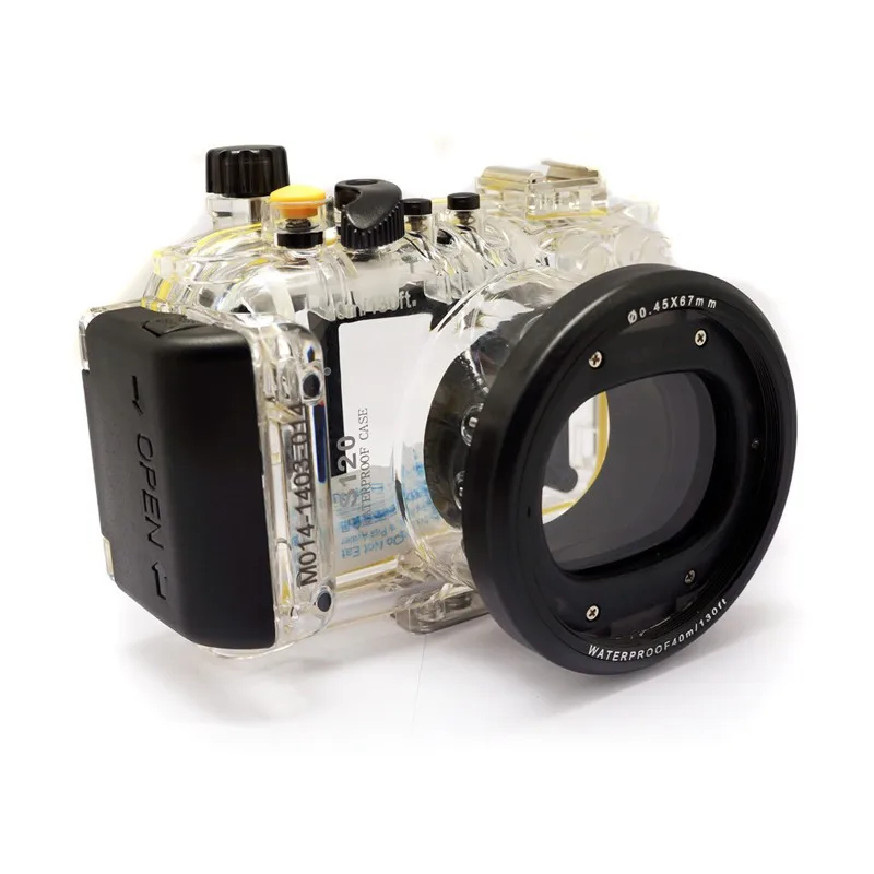 Подводный водонепроницаемый чехол для камеры Canon S120 40 метров 130 футов|Чехлы