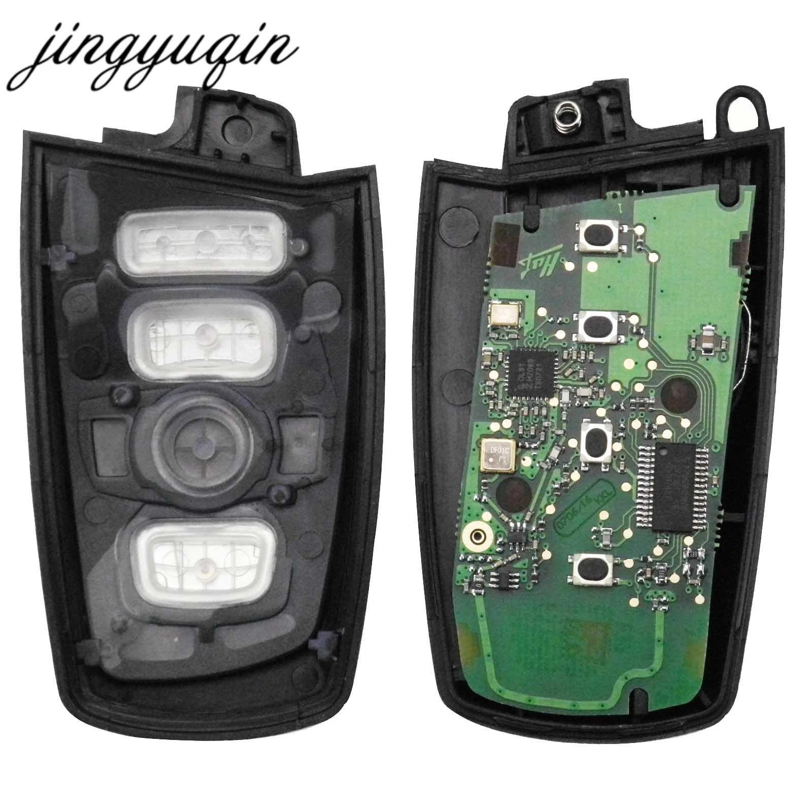 Умный дистанционный ключ jingyuqin 315/433/868 МГц KeylessGo для BMW 3 5 7 серии 2009-2016 система CAS4 F