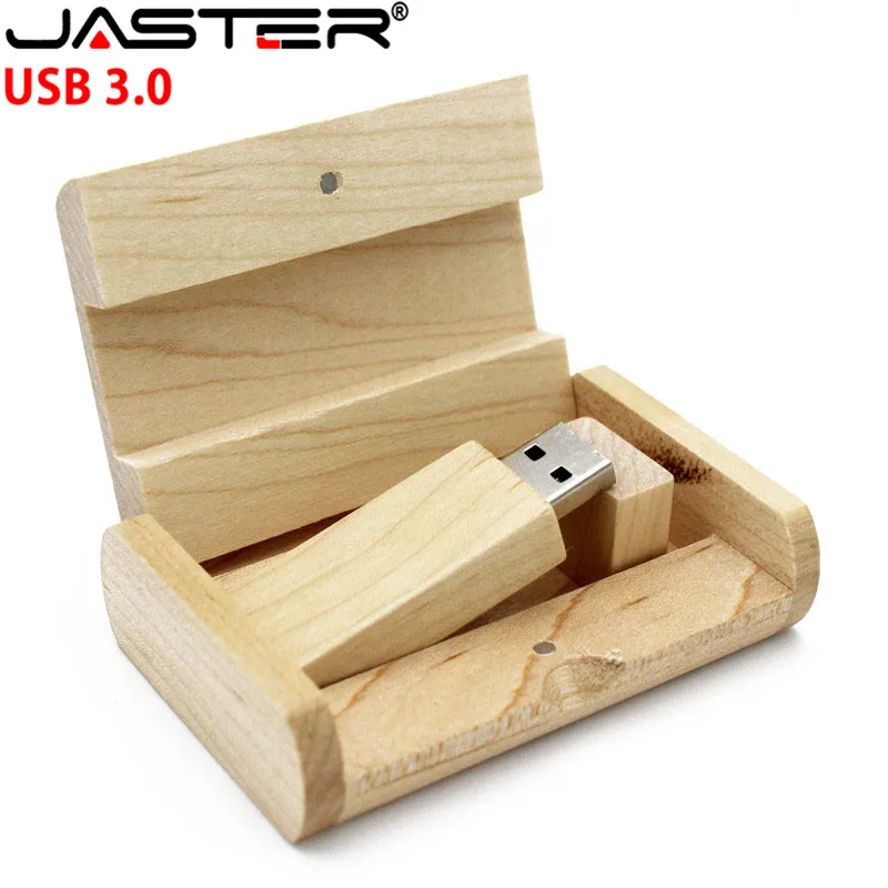 JATSER USB 3,0 деревянный usb+ коробка Флешка 4 ГБ 8 ГБ 16 ГБ 32 ГБ 64 ГБ usb флеш-накопитель Флешка карта памяти фотография свадебный подарок