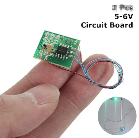 XHL-circuit HO 1: 87 Модель железнодорожной и строительной планировки светофора светодиодный свет 12 в светодиодный - Цвет: XHL-circuit
