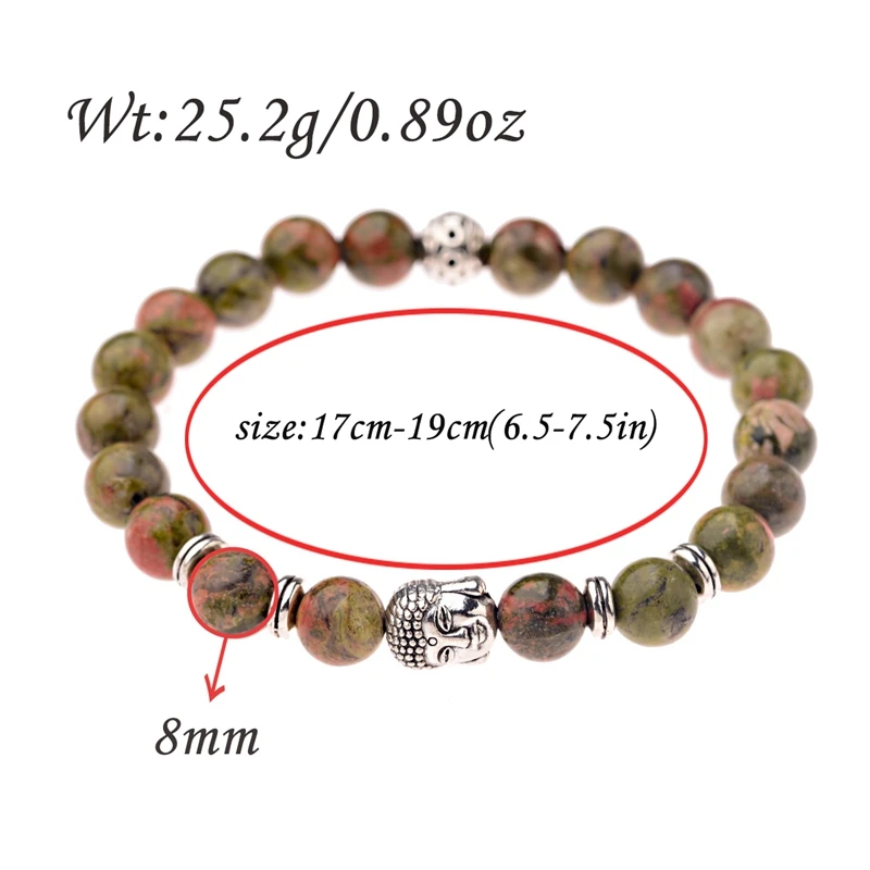 DOUVEI Natural Stone Beads Bracelets Men Buddhist Ethnic Rosary Meditation Male Buddha Bracelet Women Prayer Jewelry Yoga AB071 | Украшения
