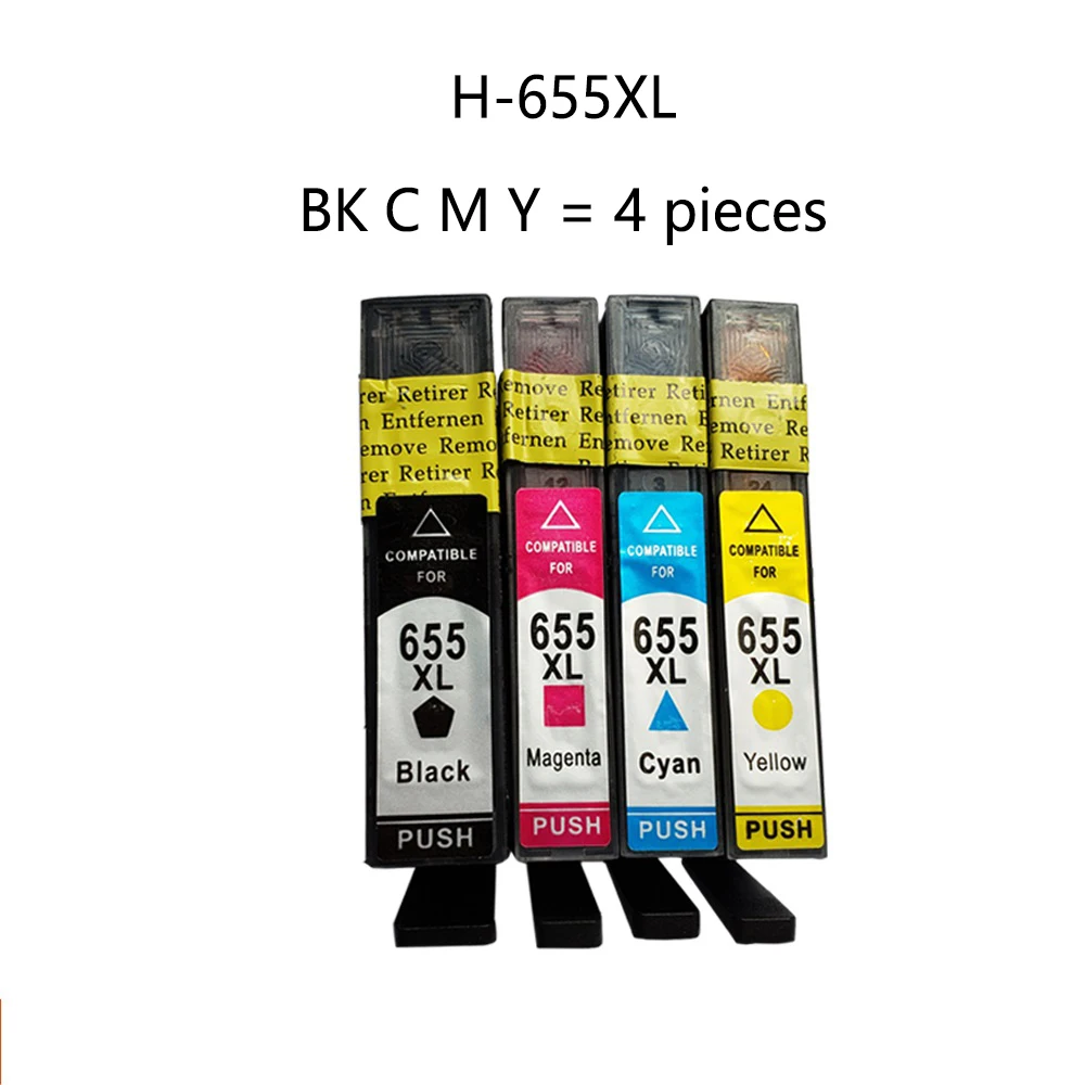 

Xiangyu For hp 655 ink cartridge for hp655 655xl Deskjet 3525 4615 4625 5525 6520 6525 free shipping hot sale