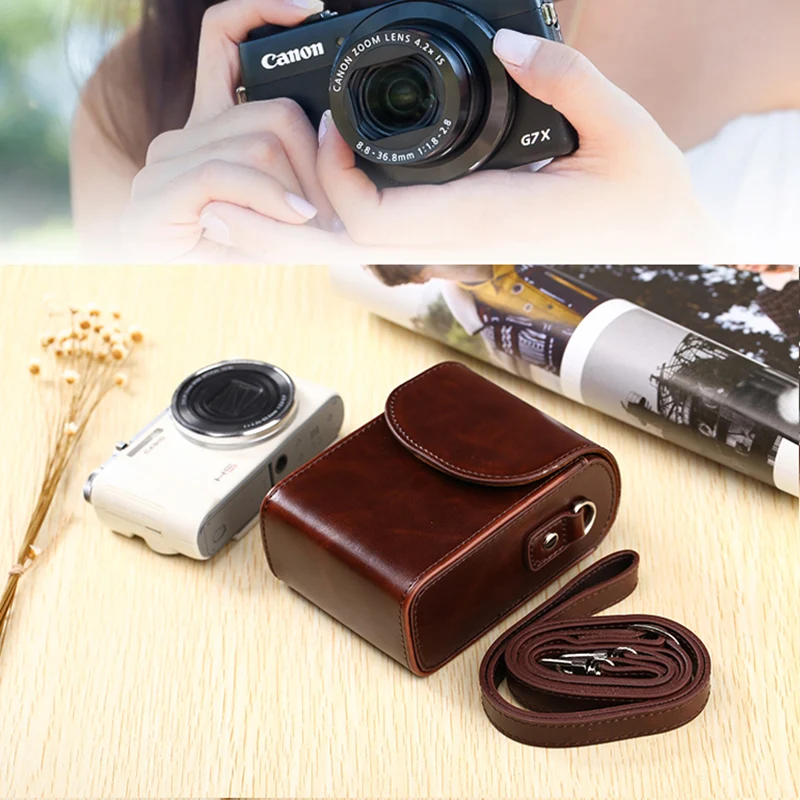 Сумка для камеры из искусственной кожи высокого качества кожаный чехол Nikon CoolPix