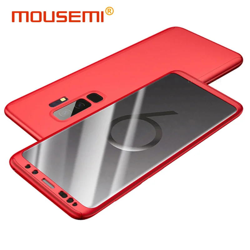 CAPAME Protective Case For Samsung Galaxy S8 S9 Plus 360 Degree Full Body Hard Cover S7 Edge Note8 8 |