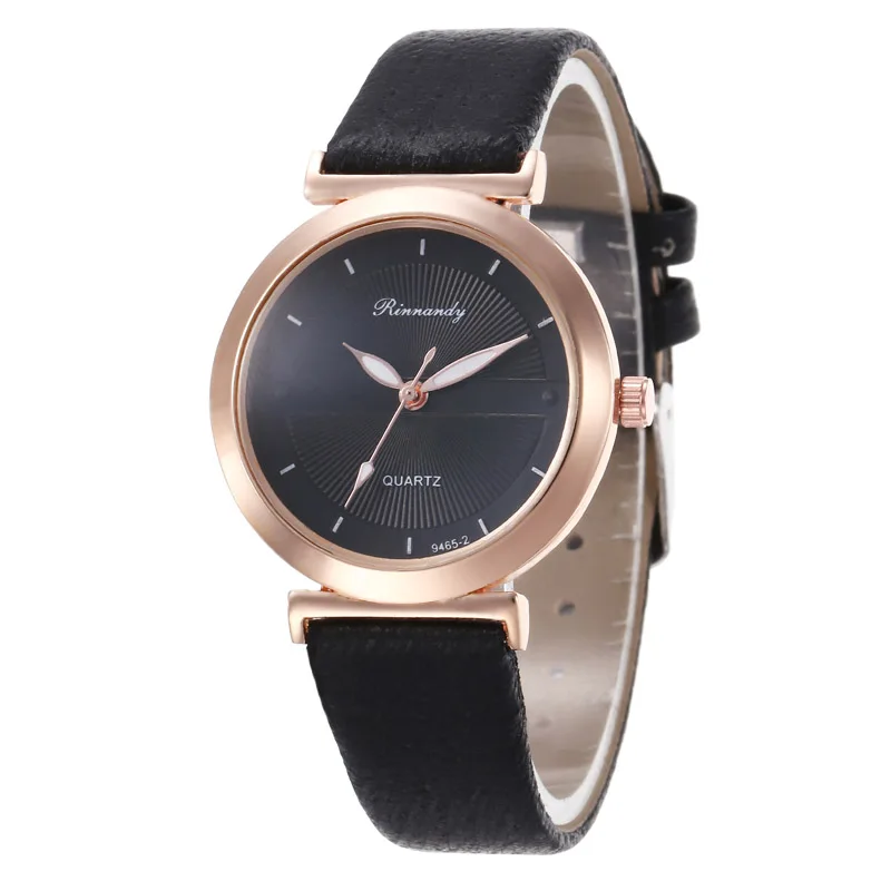 WJ 8548 Relogio Feminino 2018 модные часы женские повседневные кварцевые Кожаный ремешок