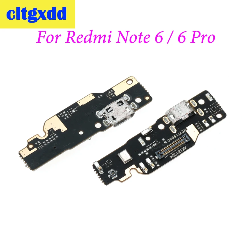 Док станция cltgxdd с usb портом для зарядки гибкий кабель Xiaomi Redmi NOTE 5 PRO 6 Pro 7|Шлейфы
