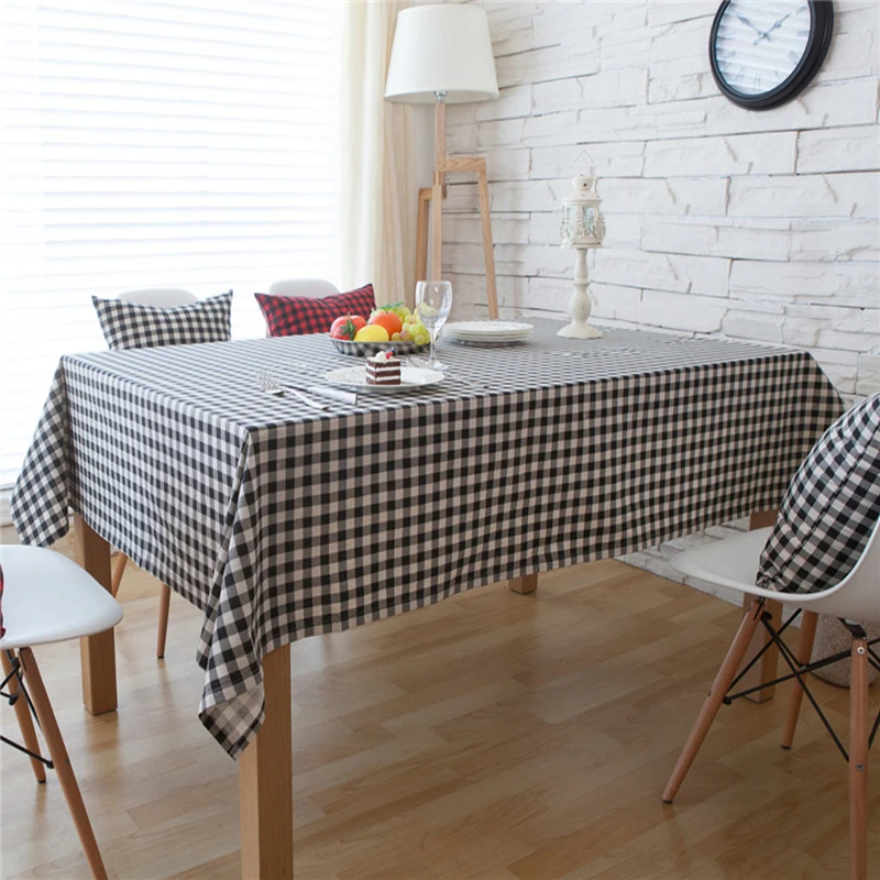 Домашняя скатерть прямоугольник хлопковый Детский свитер из рисугком стол