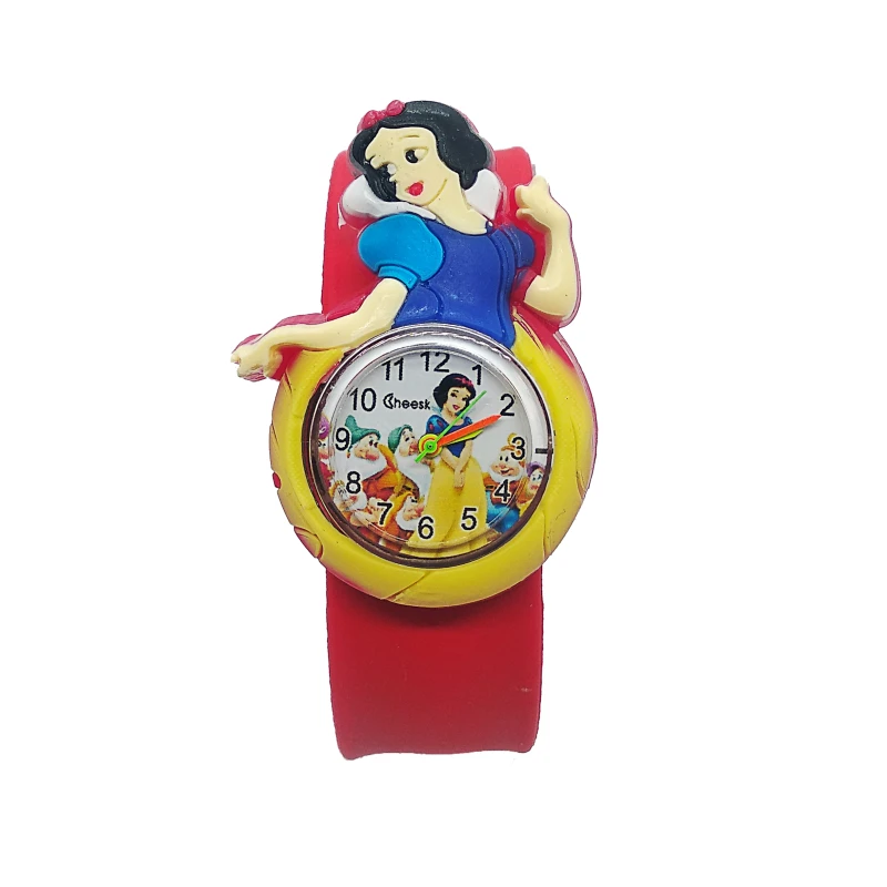 Высокое качество ребенка принцесса дети часы для детей девочек кварцевые