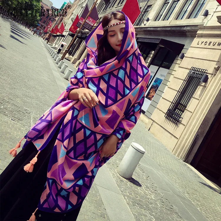 2019 Boho шифоновое пляжное платье с принтом Туника длинное Парео Бикини верхняя