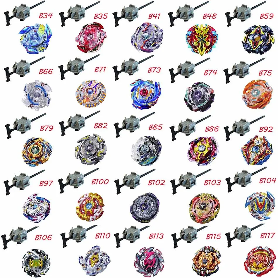 Beyblade Burst Toys B 117 115 113 120 bables Toupie burst Metal Fusion Бог игрушка бейблэйд|Волчки| |