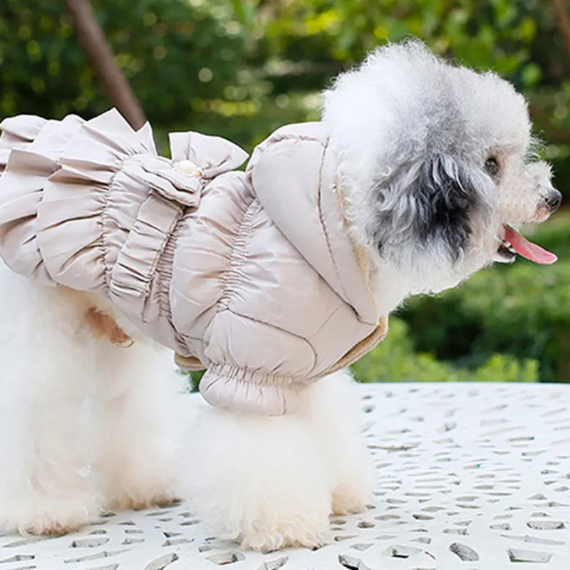 Теплый Pet Костюмы для Одежда собак маленьких куртка щенок хлопок мягкий