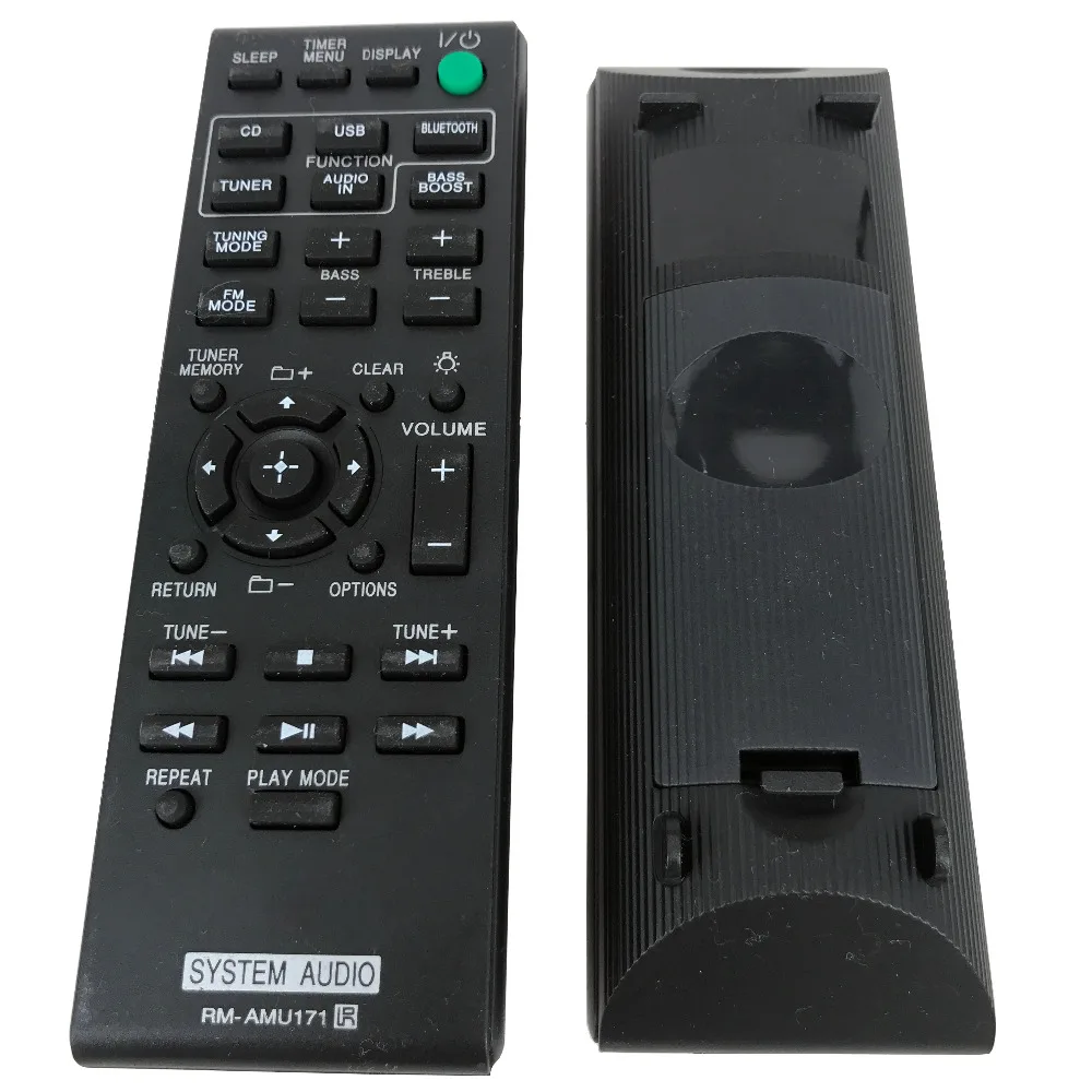 Новая запасная деталь для SONY SYSTEM AUDIO Remote Control RM AMU171 CMT SBT100 HCD Fernbedienung|Пульты ДУ| |