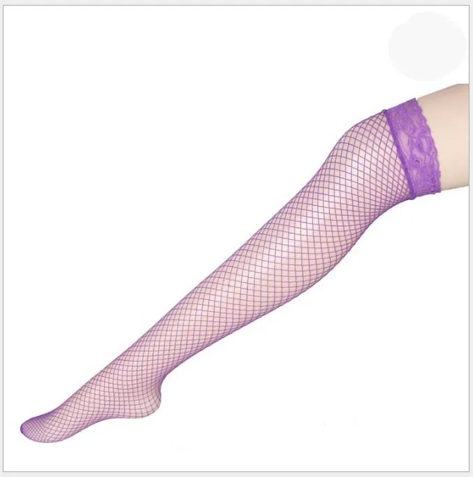 purple red white Women Summer Sexy Stockings Lace Nylon Top Thigh High Lingerie black Over Knee Long Stocking S02 | Женская одежда