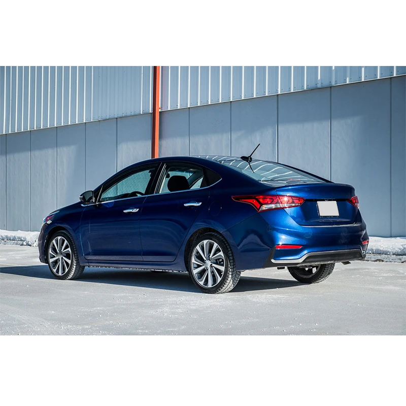 

OUBOLUN ABS exterior car parts Car body kits rear bumper trims For HYUNDAI 2017 ACCENT/VERNA