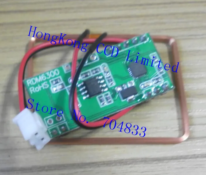 RDM6300 модуль считывания ID Карт RFID радиомодуль микроконтроллер UART серийный выход