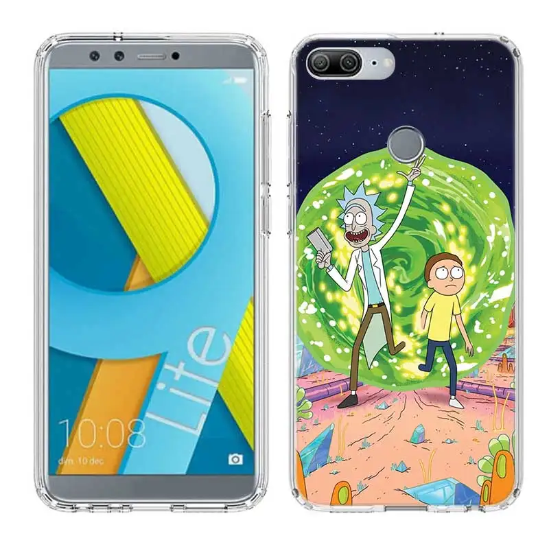 Силиконовый чехол для телефона Rick And Morty Huawei Honor 20 Pro 10 9 lite 8X 8A 20i 8C 8S V20 Y5 Y6 Y7 Y9