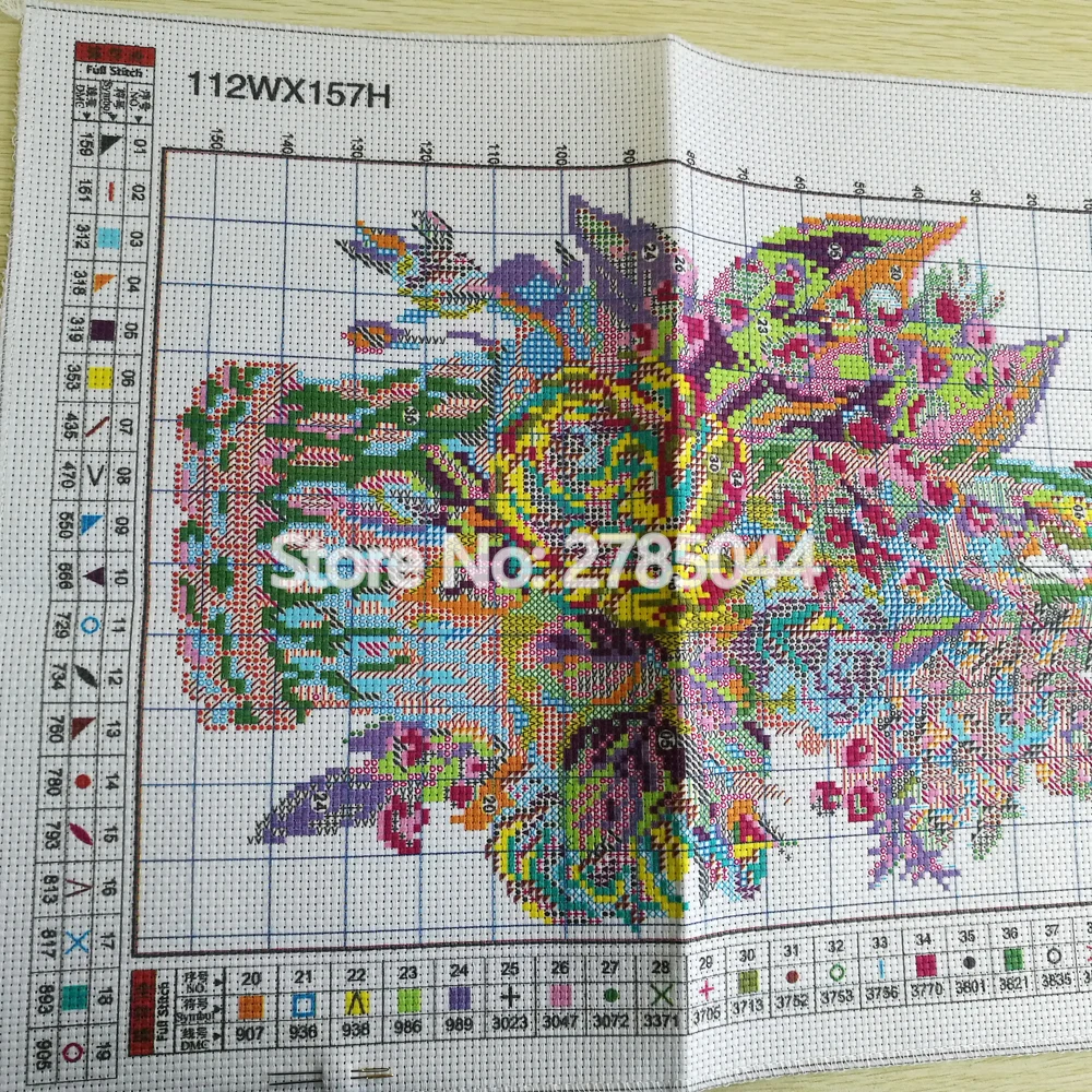 Рукоделие комплекты счетный крест хлопчатобумажная нить dmc пейзаж картина