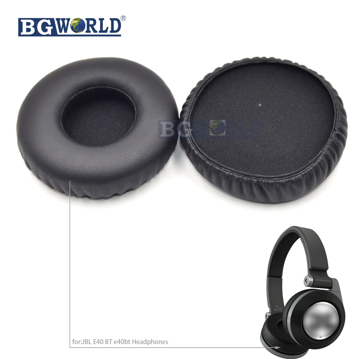 Bgworld Замена подушек для ушей из пены наушников JBL E40 BT e40bt