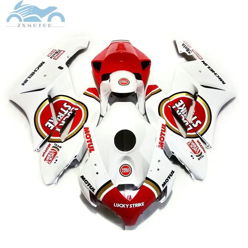 Литье под давлением Обтекатели для HONDA 2004 2005 CBR1000 RR Lucky Strike обтекатели комплект