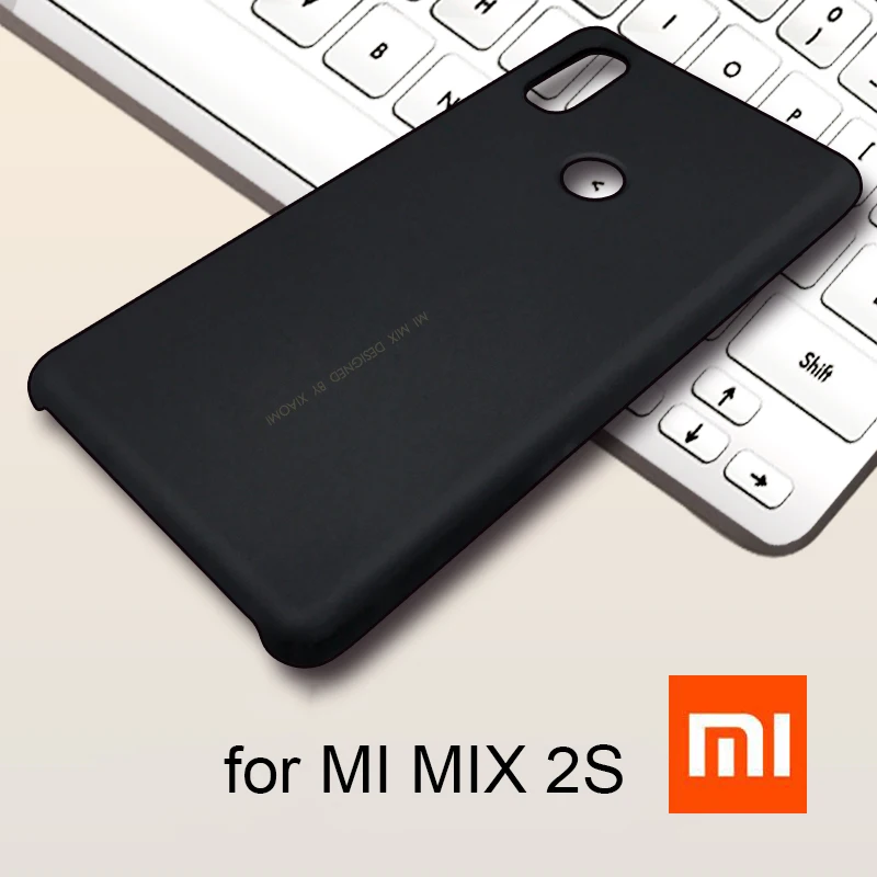Оригинальный чехол для xiaomi mi mix 2 s глобальная версия полная обложка 64 ГБ 128 жесткая