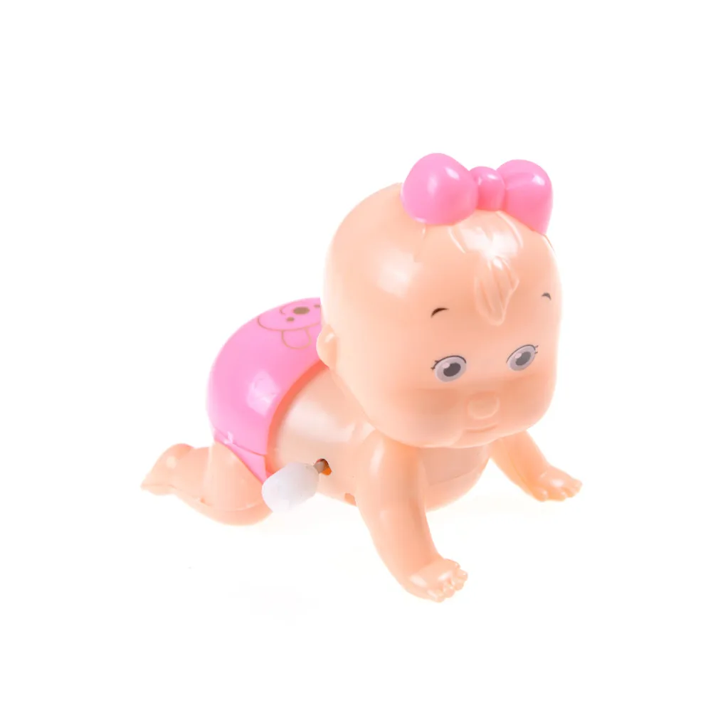 TOYZHIJIA новинка 1 предмет милые детские заводные ползать игрушки куклы подарок для