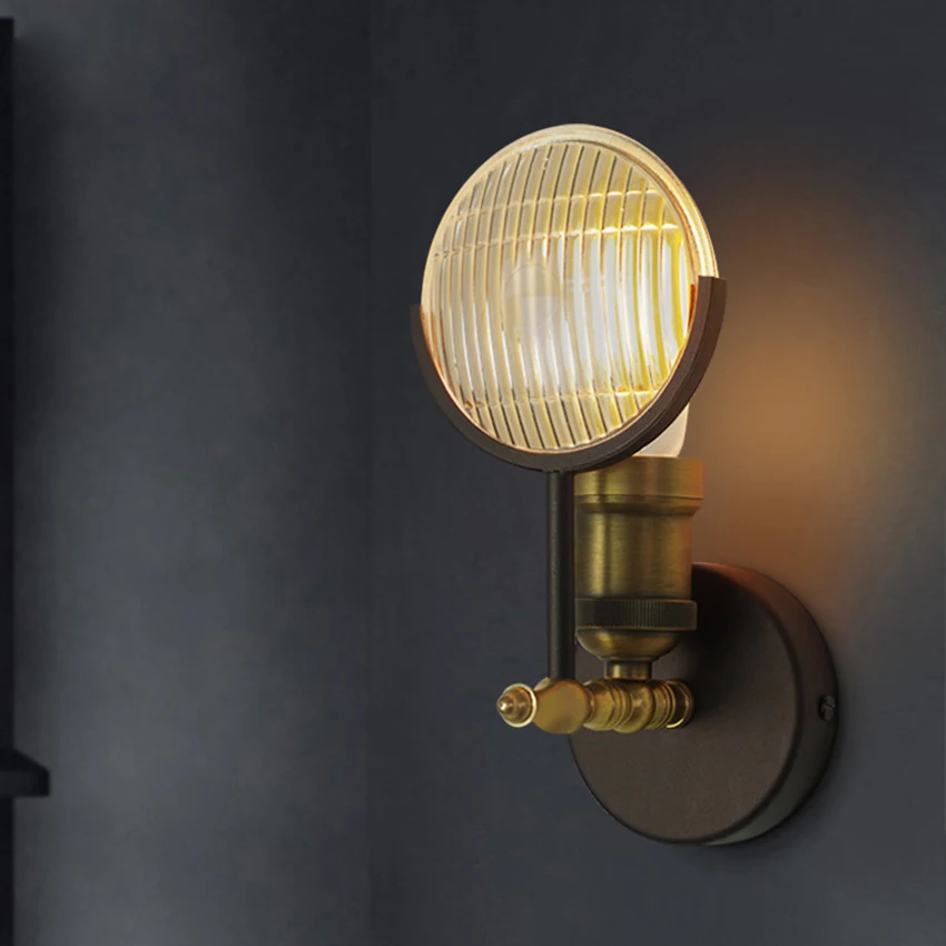 Американский креативный Ретро настенный светильник классический автомобильный