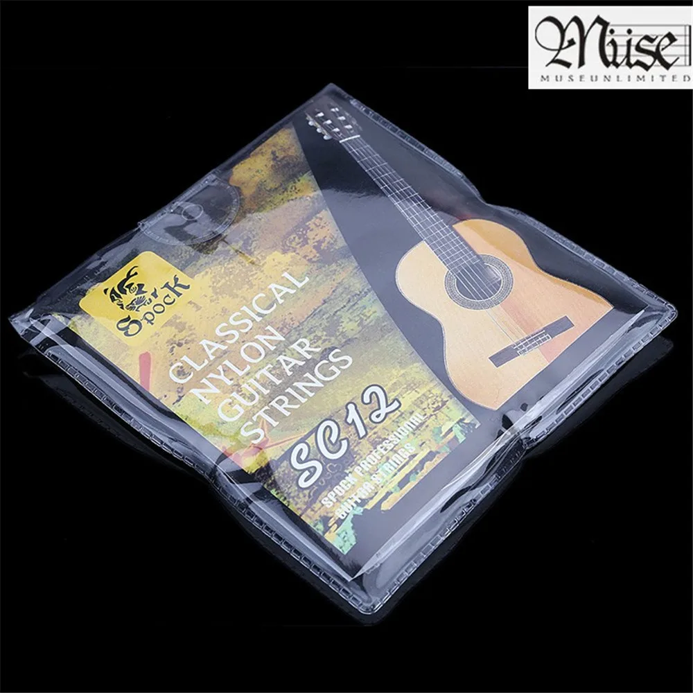 6 шт./компл. SC12 Струны для гитары набор с нейлоновым посеребрением светильник
