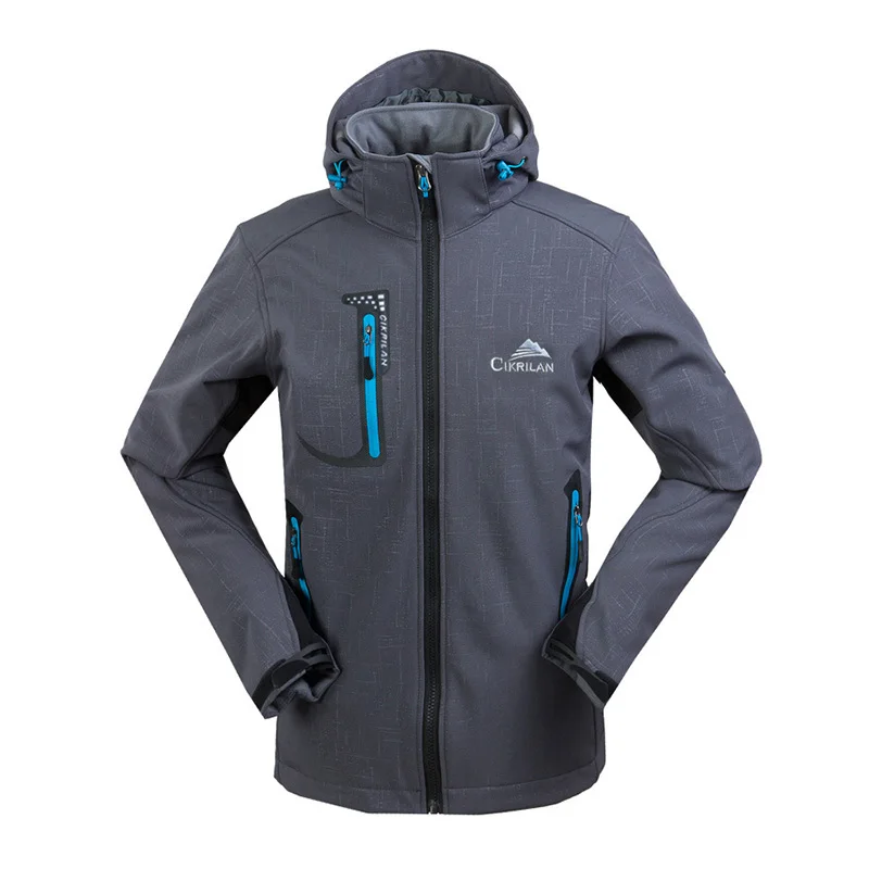 Мужская водонепроницаемая куртка на флисе с защитой от ветра|hiking jackets|thermal